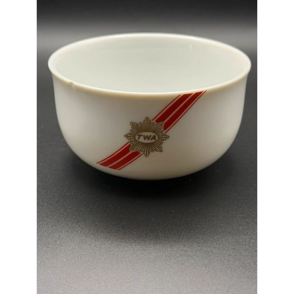 TWA Trans World Airlines Small Bowl Dish Airline Service Tableware